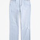 Abercrombie & Fitch Curve Love Ultra High Rise Ankle Straight Jean  Photo 2