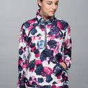 Lululemon  Miss Misty Pullover Inky Floral Ghost Inkwell Bumble Berry W4E85S Photo 2