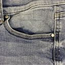 White House | Black Market  Noir Distressed Wash Denim Boot Cut Jeans Size 6 Photo 11