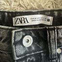 ZARA  Ripped High Rise Denim Shorts Photo 1