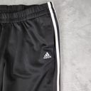 Adidas  Women's Climalite Black White Track Sweat Pants S87551 Size XL Photo 2