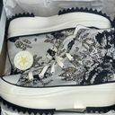 Converse 👟 RUN STAR HIKE Sz 6 women’s FLORAL FUSION HIGH TOP SATURN GOLD Photo 8