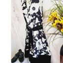 Natori  Garden Mandarin Dress - Floral - Black Multi/Neutral Black - S Photo 4
