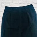 Talbots  Wool‎ Blend Stretch Pencil Skirt Women's 12 Petite Black Back Zipper Photo 1