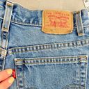 Levi's  550 Women's High Waisted Cut Off Frayed Hem Jean Shorts Blue Size 8 Photo 6