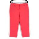 Apt. 9 NWT  Modern Fit Straight-Leg Capris Cropped Sunkissed Coral Size 4 Photo 1