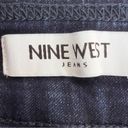 Nine West  Jeans Size 8 Heidi Pull-On Cropped Dark Blue Denim W/Comfort W… Photo 11