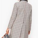 Talbots  Plaid Checkered Mac Classic Lined Jacket Overcoat - 4 Photo 8