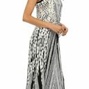 Calvin Klein  Women's Printed Embellished Keyhole Maxi Long Dress, Size XS Photo 1