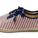 Joie NEW  Corston Espadrille Sneaker Navy Red Cream Gold Women’s 38.5 US 7.5-8 Photo 4