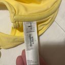 Abercrombie & Fitch High Apex Underwire Bikini Top Yellow Photo 4