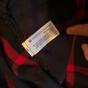 Isabel Maternity Plaid Flannel Button Down Shirt Medium Photo 8