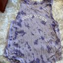 Grayson Threads Purple Tie Dye Tank  Photo 0