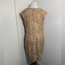 Pilcro  from Anthropologie leopard prints, sleeveless, V-neck mini dress. M Photo 8