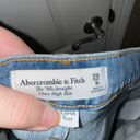 Abercrombie & Fitch NWT  Curve Love 90s Ultra High Rise Straight Jean Photo 4