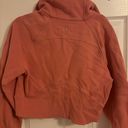 Lululemon Pink Savannah Lulu Oversized Funnel Neck Half Zip Photo 6