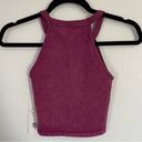 Aura  Ribber Cropped High Neck Tank Photo 1