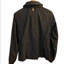 Mackage Black Performance Jacket With Leather Trim & Stand Collar Size Small. Photo 4