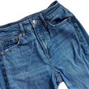 American Eagle Womens  Mom Straight Comfort Stretch Straight Leg Jeans  - Sz 00 Photo 1