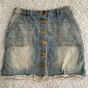 Blu Pepper Denim Skirt Photo 0