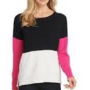 DKNY womens colorblock sweater  Size Large Photo 2