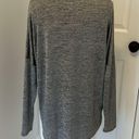 Joseph Ribkoff  Heather Gray Half Zip Top Photo 2