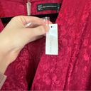 Krass&co NY& . | Front Twist Detail Jumpsuit in Satin Tea Berry Size Large NWT Photo 4