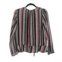 Rails Beaux Varadero Stripe Peplum Top Size Small Photo 8