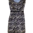 Shoshanna  Silk Boatneck animal print Sheath‎ Dress size 4 Photo 1