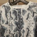 ALLSAINTS 💕💕 Python Jumper Sweater ~ Blue Snakeskin Animal Print Medium M NWT Photo 2