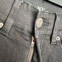 New York & Co. NWT Curvy Sculpting Stretch Skinny Jeans Black Distressed Size 0 Photo 7