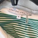 English Factory Green & White Dress Size L Photo 3