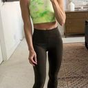 Lululemon  Energy Bra High Neck Long Line Shibori Green Medium Support B-D Size 4 Photo 7