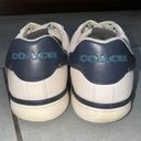 Coach G4950 Clip Low Top Sneaker Chalk/Navy Shoes Photo 3