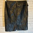 Supply And Demand NWT  vegan black leather skirt, S Photo 1