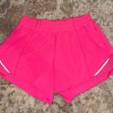 Lululemon Pink Hotty Hot Shorts Photo 0