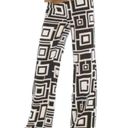 Chico's  Boho Deco Square Geometric Design Wide Leg Pants Size 6 Photo 0