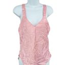 Vintage Y2K Floral Pink Tank Top Size Medium Photo 1