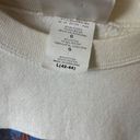 Hanes Las Vegas Crewneck Sweatshirt Vintage 90s White Medium M Photo 5