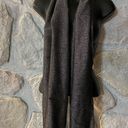 Black & Silver Sparkly Sheer Scarf NWOT Photo 1