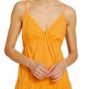 Rails  Avril Sleeveless Tiered Midi Dress In Marigold Size Medium Photo 2