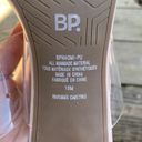 BP . Naomi Block Heel Sandal in Blush Faux Leather Size 10 Photo 7