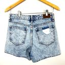 NWT Hidden Cut Up Distressed High Waist Denim Shorts Size Small Photo 2