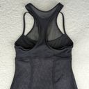 Lululemon  Pedal Pace Tank Workout Activewear Black Women's 2 High Neck Zip Front Photo 7