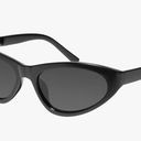 black cat eye sunglasses Photo 0