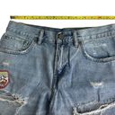 ALLSAINTS  kate distressed patches shorts Size 26 Photo 2