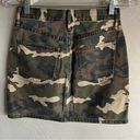 Gap  High Waist Camo Denim Mini Skirt Photo 6