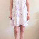 American Eagle NWT  Tie Dye Slip Mini Dress - White/Lilac - S Photo 1