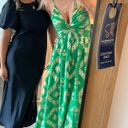 JardinVue Green Maxi Dress Size XS Photo 4