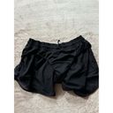 Lululemon  Women's Black Speed Up Lined Short Pockets Size 10 Photo 3